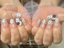 スノーフレーク(Snowflake)/早速の♪11月季節定額！