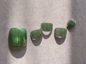 6,200円◇定額ネイル【フット】