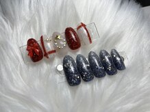 季節のトレンドネイルご用意してます*.