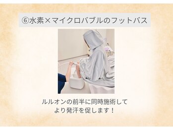 ルル/水素×マイクロバブルフットバス