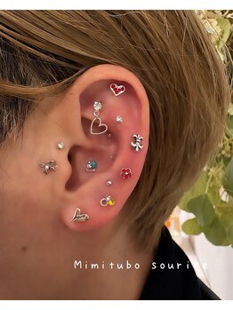 スリール(sourire)/耳ツボジュエリー