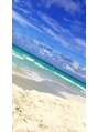 パリス デ スキン イオンモール柏店 キューバの海です。夏は必ず海にいきます。