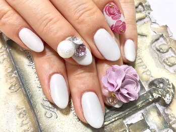 ネイルサロン ティディ(TIDY)/フラワー×フラワー