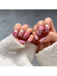 ピンクグラデーション