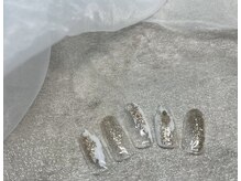 プティ アイビューティ 京橋店(peTiT eyebeauty)/キレイめ　シンプル　春ネイル