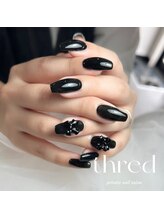 スレッドネイル(THRED nail)/ブラックネイル