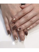 クリスタルネイルサロン(Crystal Nail)/3D リボン&ハート