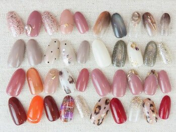 ネイルアンドアイラッシュ プレセア 土山店(nail&eyelash Presea)の写真/【持込みデザイン歓迎】季節やイベントに合わせたデザインをお好みで◎どんなArtも理想通りに仕上げます♪