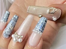 つけ放題コースもあり《持ち込みデザインもOK！めいっぱい楽しむならこのコース》