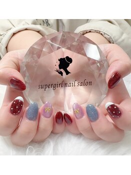 スーパーガール(supergirl)/シンプルデザイン