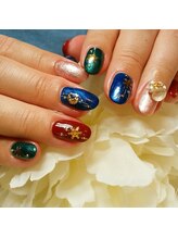 コーラル(CORAL)/クリスマスネイル￥10500