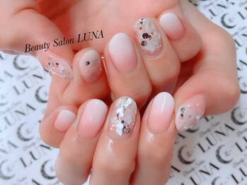 ビューティーサロン ルーナ(LUNA)/持ち込みデザインネイル
