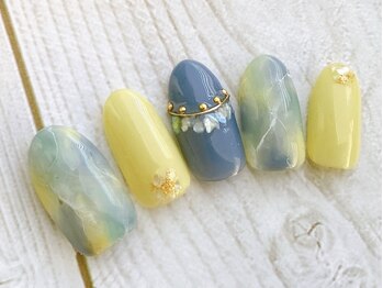アミネイルズ(AmiNails)/シェルタイダイ♪