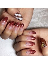 レディグリッター(Lady glitter)/バレンタインネイル