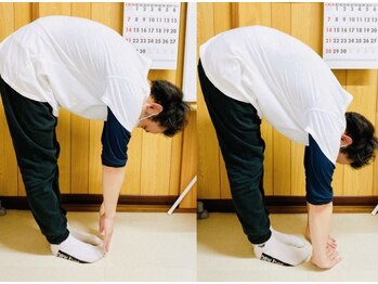 てぃ~だ/前屈がとても楽【王子駅/整体】