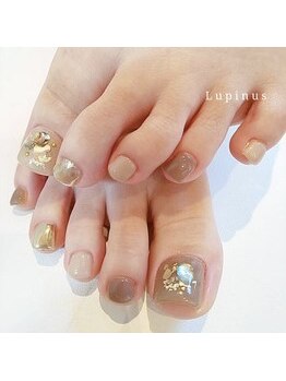 ルピナス(Lupinus)/フットネイル