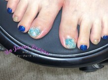 アン ジョーヌドラゴ/【フットネイル】夏ネイル