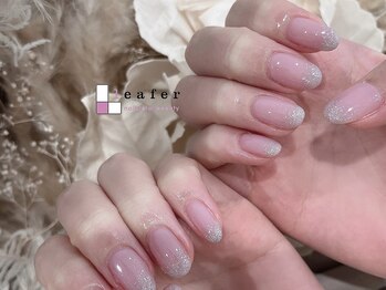リーファネイルズ 岡山学南町店(Lea'ferNails)/ラメグラデーション