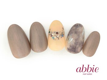 ネイルサロン アビー グランデュオ蒲田店(abbie)/パシフィックニュアンス¥8558