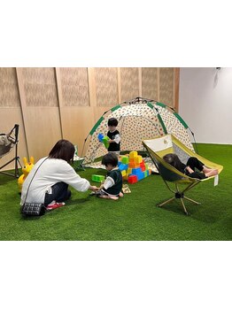 お子様同伴OKのサロン