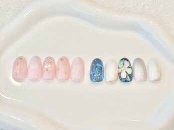 7月アートB デザインネイル