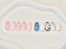 7月アートB デザインネイル