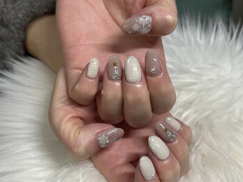 しゅくる/クリスマスネイル