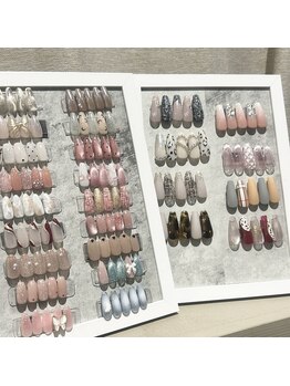 サロン内サンプル♪