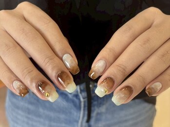 ホワイトペーパー エダメ(white paper/EDAME)/もやもやネイル byAIRI