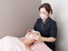 小顔エステsakura belle(サクラベル)の雰囲気(最も大切なのは、クレンジングと洗顔。浸透力を高める為丁寧に)