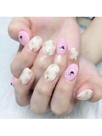 ほんわりマーブル☆