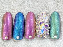 レイネイル 岐阜茜部店(RAY NAIL)/やっぱり派手が一番！