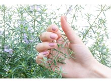 パラスパ ガーデン(para spa GARDEN)/ベージュピンクの抜け感ネイル