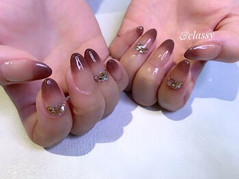 アンドクラッシィ(&classy.)/秋色ネイル