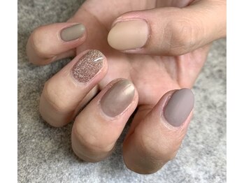 ネイルギャラリーアヴァン(NAIL GALLERY Avant)/マットワンカラー