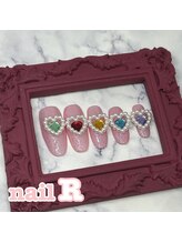 ネイルアール(nail R)/ハートでキラキラです♪