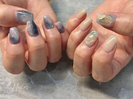 ニュアンスネイル/春ネイル