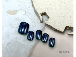 ネイビーフットネイル