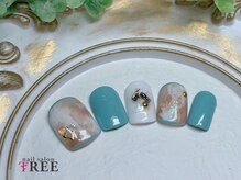 ネイルサロン トゥリー(TREE)/フットトレンド定額コース¥8900