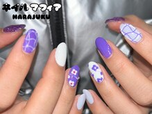 ネイルマフィア 原宿(NAIL MAFIA)/春ネイル/持ち込みデザイン/原宿
