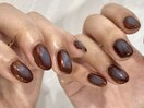 個性派チークネイル