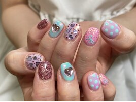 原宿系カワイイネイル