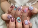 原宿系カワイイネイル