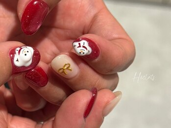 エクラス 銀座(Heclats)/雪だるま/ボルドー/クリスマス