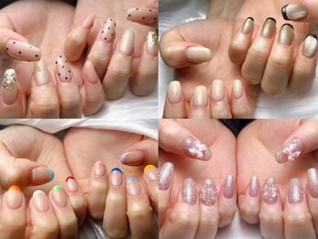 アルーラ 武蔵小杉(Alura)の写真/【上品ネイルで新生活を彩ります♪】シンプル×美フォルム◎こだわりの形/デザイン/色ツヤで大人女性にも！