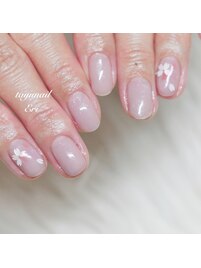 パラジェル.春ネイル.桜ネイル