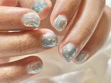 サロン アクセシブル(salon ACCESSIBLE)/しずくネイル