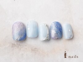 もやもやスターニュアンスネイル