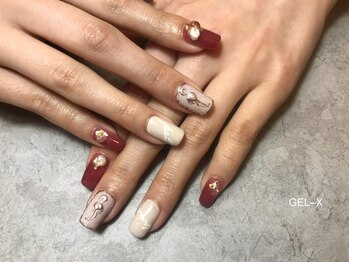 イデアル(ideal)/ジェルデザインフリー10本アート