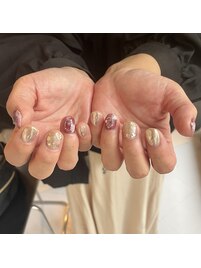 大人デザインネイル